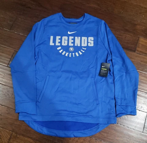 NIKE MENS  DALLAS MAVERICKS G LEAGUE TEXAS LEGENDS THERMA SWEATSHIRT Size XL Cover