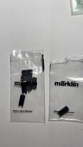 V 46 - RARE - Sachet de 6 éclisses rail voie MARKLIN échelle 1 NEUF sous - Photo 1/4