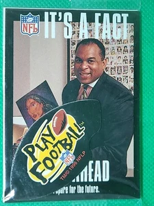 1996 NFLP Topps "It's a FACT" RARE Card New in Pack w 1995 Wayne Martin Saints - Bild 1 von 3
