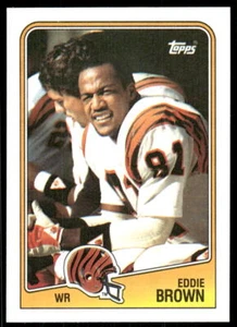 Topps #343 1988 Eddie Brown - Imagen 1 de 2