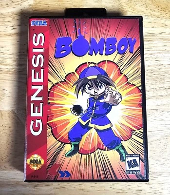 Bomboy - 16 Bit Game Cartridge & Case For Sega Genesis Mega Drive MD - Image 1 of 4