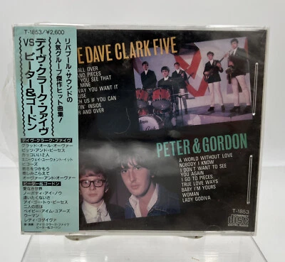 THE DAVE CLARK FIVE + Peter & Gordon 16 Track CD NEW SEALED Japan Obi — 第 1/4 张图片