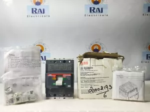 ABB TMAX T2S160 80A INTERRUTTORE CIRCUITO 3 POLI MCCB 30kA a 500V (SPEDIZIONE GRATUITA) - Foto 1 di 10