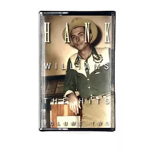 HANK WILLIAMS THE HITS VOLUME TWO Cassette Tape 1995 Comp Rock Folk Country Rare - Imagen 1 de 5