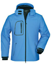 Softshell Winter Jacket Men's Waterproof Breathable S - 3XL James+nicholson