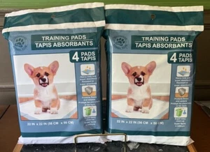 Greenbrier Kennel Club Welpen Training Pads 22x22" - 4 Pads pro Packung - Menge 2 - Bild 1 von 3
