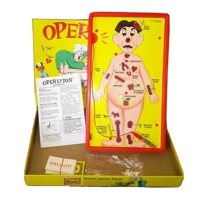 Milton Bradley OPERATION Brain Freeze Edition Game Complete in Box 2003 - Image 1 of 4