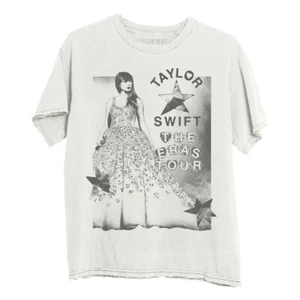 Taylor Swift The Eras Tour T-Shirt L Beige Official Merch 23-24 US International - Picture 1 of 7