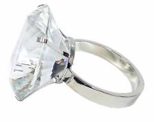 80mm/3'' Home Office Wedding Decoration Valentine's day Gift Glass Diamond Ring