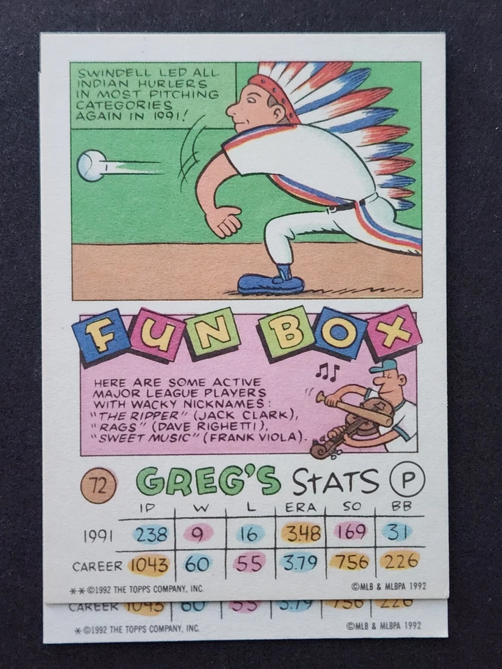 Hoja Topps Kids Asterisco 1992 * / * * Par de variaciones * Tú eliges * Foto 1 de 1