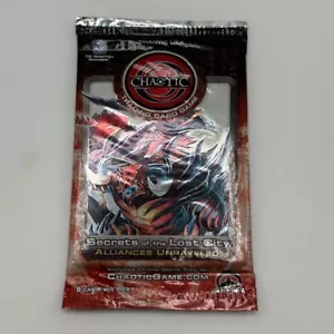 Chaotic Alliances Unraveled Secrets of the Lost City Kartenspiel Booster Pack - Bild 1 von 2