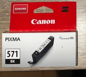 Canon CLI-571 BK Druckertinte - Foto Schwarz 7 ml für PIXMA Tintenstrahldrucker - Photo 1/1