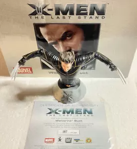 WOLVERINE BUST~X-Men The Last Stand~LIMITED EDITION~#787~Gentle Giant~Marvel ~NM - Picture 1 of 16