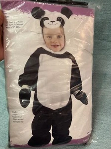 Costume Playful PANDA BEAR Toddler Halloween sz 12 -24 months Fun World Nwt - Picture 1 of 6