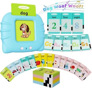 Toddler Toys Talking Flash Cards,, Autism Sensory Toys for Autistic Children - Picture 1 of 7