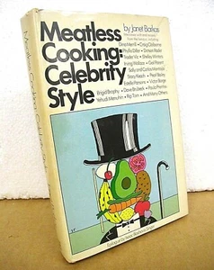 Fleischloses Kochen Promi-Stil von Janet Barkas 1975 HB/DJ Erstdruck Grove - Bild 1 von 1