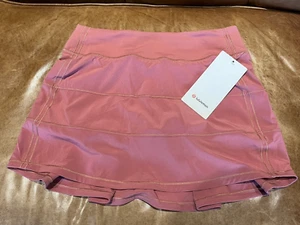Lululemon Pace Rival Skirt Brier Rose Size 4 Long - NWT - Picture 1 of 5