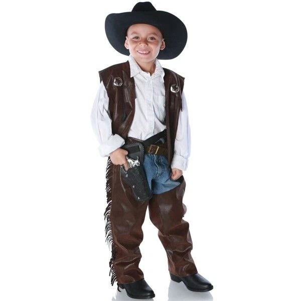 Boys Wild West Western Cowboy Fancy Dress Costume - Image 1 of 1