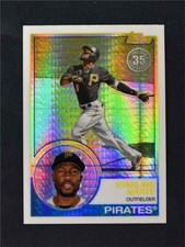 2018 Topps Update Silver Pack Chrome 1983 Base #140 Starling Marte