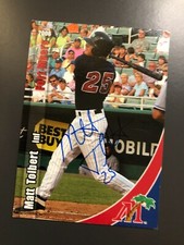 Minnesota Twins MATT TOLBERT autographed 2006 Grandstand Fort Myers Miracle