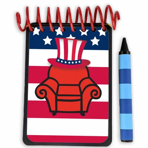 Independence Day (4th of July) Handcrafted Handy Dandy Notebook Cover