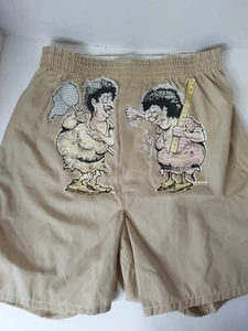 Vintage Comedy 1973 PHMC Gilbert Shelton Men's Boxer Shorts Size S Novelty - Picture 1 of 4