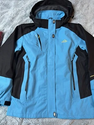 TACVASEN Waterproof Windproof  Women’s Jacket Blue/Black Size M - Image 1 of 4