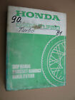 Honda CX500 Turbo Typ PC03 Werkstatt - Handbuch Stand 1981_Shop Manual_Manuel