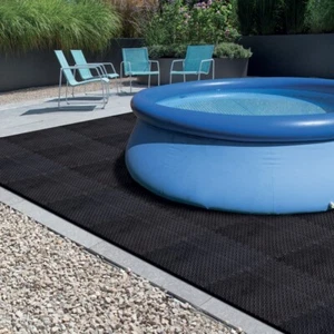Sottofondo piscina Tappeto morbido sotto piscina Base piscine modulare GYMMY 4pz - Imagen 1 de 6