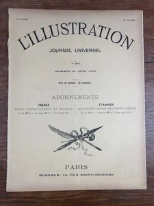 L'ILLUSTRATION 1890 (Nr 2469) Le Cirque MOLIER Circus - Bild 1 von 5