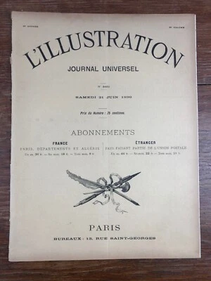 L'ILLUSTRATION 1890 (Nr 2469)  Le Cirque MOLIER Circus - Photo 1/4