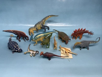 1994 1997 Battat Dinosaur Toy LOT - Museum Science Boston 12 Figures - RETIRED - Image 1 of 4