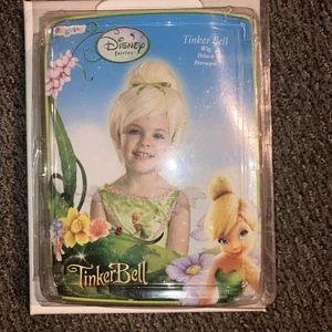 Disney Tinkerbell Kinderperücke — NEU und Vintage Kostümperücke Disney Prinzessin - Bild 1 von 7