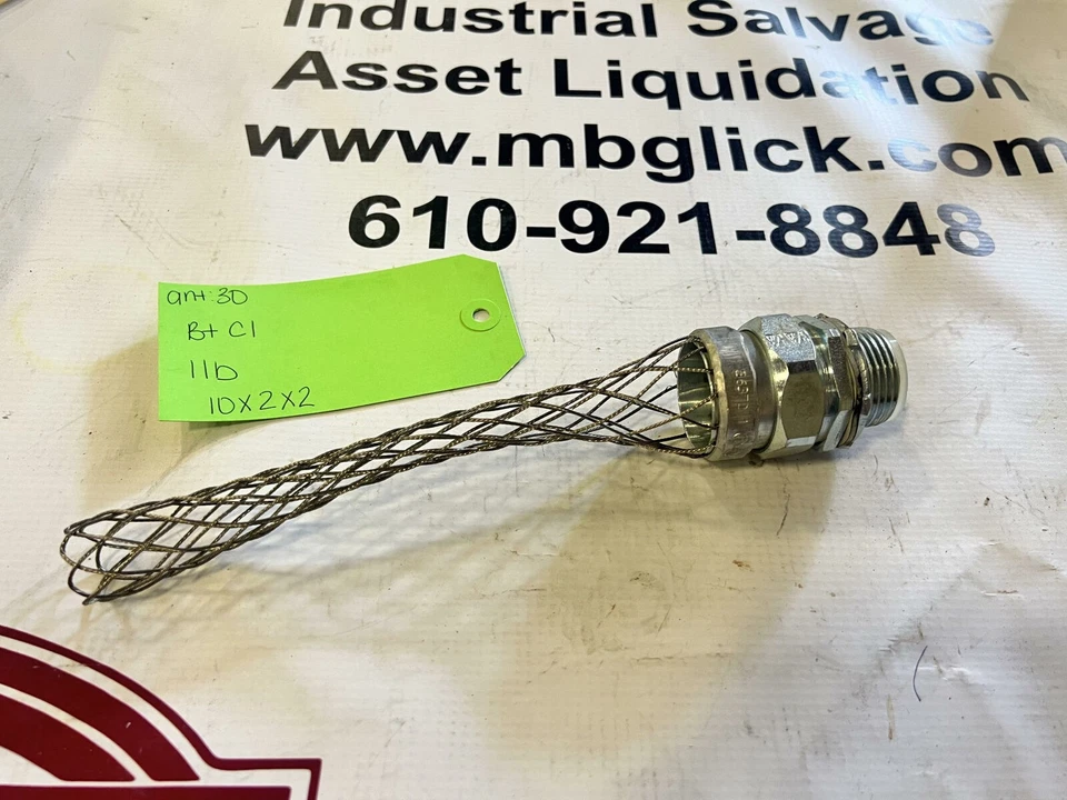 WOODHEAD 36372 EMPUÑADURA DE CABLE ALIVIO DE TENSIÓN 1" PULGADA MPT  Foto 1 de 4