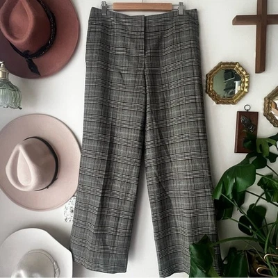 Vintage TALBOTS Plaid wool blend pants Women's SIZE 12 academia collegiate - Image 1 of 4