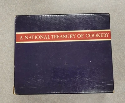 A NATIONAL TREASURY OF COOKERY by Helen Duprey Bullock 1967 5 HC in slip case - Image 1 of 4