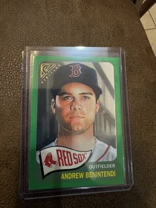 2019 Topps Gallery Heritage #HT29 Green #193/250 Andrew Benintendi - Bild 1 von 2