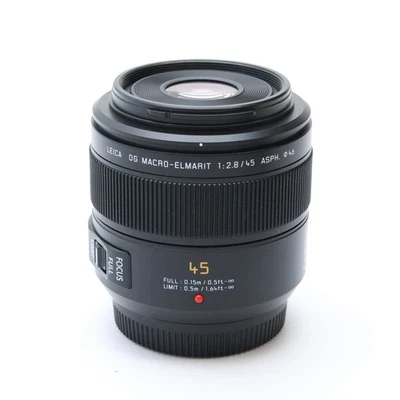 Panasonic LEICA DG MACRO-ELMARIT 45mm F2.8 ASPH MEGA OIS -Near Mint- #168 - Image 1 of 4