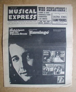 New Musical Express. October 7, 1966. The Who, Rolling Stones, Cream etc - Picture 1 of 5