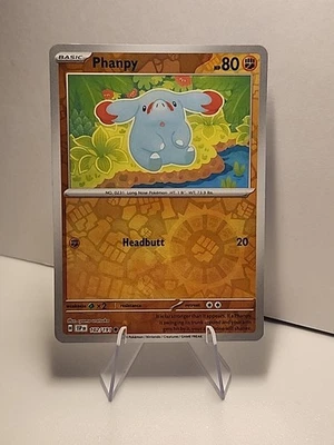 Phanpy 102/191 Sv08: Surging Sparks Reverse Holo Pokémon TCG NM  - Image 1 of 2