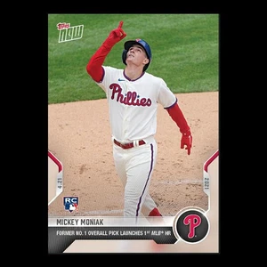 Mickey Moniak - 2021 MLB Topps Now Card 107 - Print Run: 1,717 - Picture 1 of 2