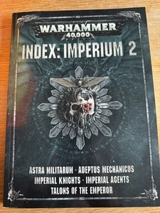Games Workshop Warhammer 40k Index: Imperium 2 Supplement Rule Book OOP - Bild 1 von 2