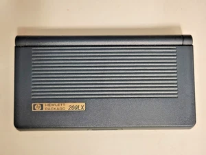 De colección Hewlett Packard HP 200LX Palmtop PC 1MB RAM Funciona! Portátil Raro. ¡Envío gratis! - Imagen 1 de 12