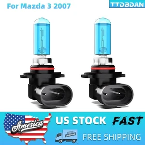 For Mazda 3 2007 9005 HB3 Halogen Headlight Bulbs Kit High/Low Beam 6000K - Picture 1 of 6
