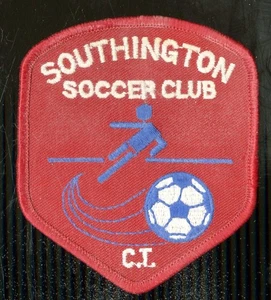 SOUTHINGTON SOCCER CLUB SOUTHINGTON CT Vintage Embroidered Patch - Picture 1 of 2