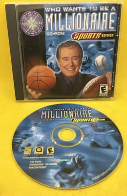 ✈️  Who Wants to Be a Millionaire: Sports Edition (Windows/Mac CD-ROM, 2000) - Image 1 of 4