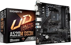 Pack AMD RYZEN 5 4500 - 6 CŒURS - CARTE MÈRE GIGABYTE A520M-DS3H - 16 Go RAM - Photo 1/8
