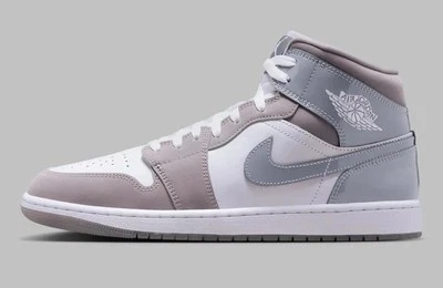 Zapatillas Zapatos Air Jordan 1 Mid SE Blanco Medio Gris Fresco HF3216-100 Foto 1 de 4