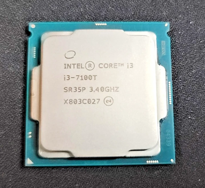 Intel Core i3-7100T 3.4GHz SR35P Dual Core LGA1151 CPU Desktop Processor - Image 1 of 1
