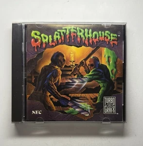 Splatterhouse (TurboGrafx-16, 1990) CIB Complete HuCard w/ Case & Manual Tested - Picture 1 of 6
